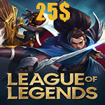 25 دلاری League Of Legends