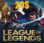 20 دلاری League Of Legends