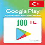 گیفت كارت گوگل پلی 100 لیر ترکیه