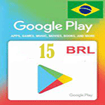 كارت گوگل پلی 15 رئال برزیل