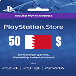 كارت پلی استیشن 50 دلاری بحرین